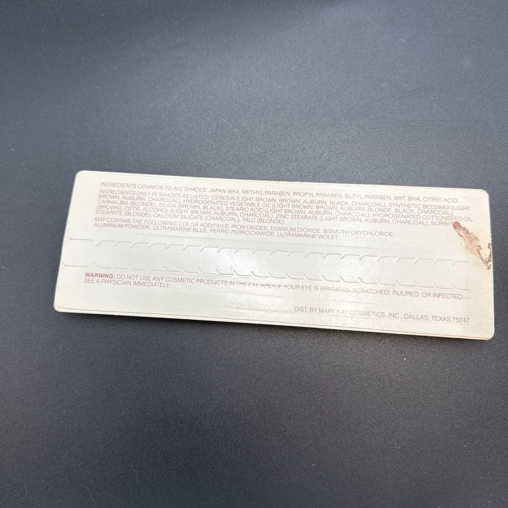 Vintage MARY KAY *BLACK* (2015)‎ EYEBROW PENCIL NEW & SEALED On Card